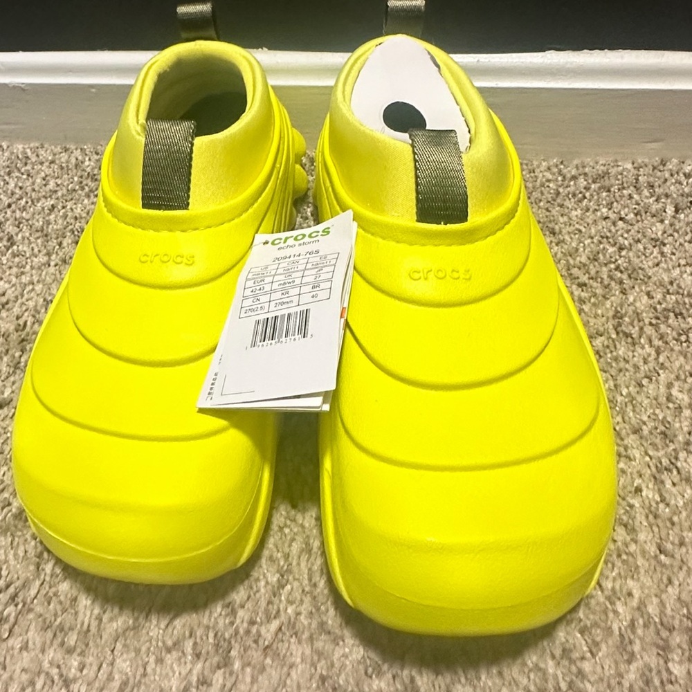 Crocs Bright Yellow Clogs
